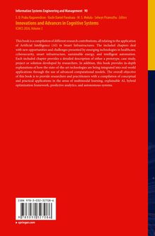 Rotes Buchcover: "Innovations and Advances in Cognitive Systems", Herausgeber und Buchthema zu Künstliche Intelligenz.