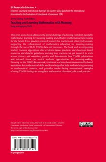 Titel: "Teaching and Learning Mathematics with Meaning". Roter Hintergrund. Springer-Logo und Barcode unten.