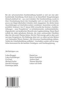 Thomas Sprecher: Familienstiftungen ¿ neue Perspektiven, Buch