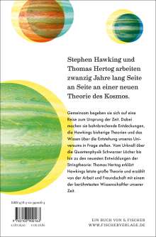 Thomas Hertog: Der Ursprung der Zeit - Mein Weg mit Stephen Hawking zu einer neuen Theorie des Universums, Buch