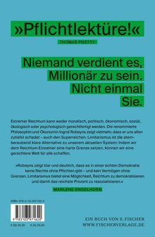 Ingrid Robeyns: Limitarismus, Buch