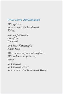 Christoph Ransmayr: Unter einem Zuckerhimmel, Buch