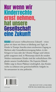 „Nur wenn wir Kinderrechte ernst nehmen, hat unsere Gesellschaft eine Zukunft.“ Text über Kinderrechte auf grauem Hintergrund.