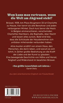 Roter Hintergrund, weißer Text: "Wem kann man vertrauen, wenn die Welt am Abgrund steht?" Details zu Brüssel, 1939.