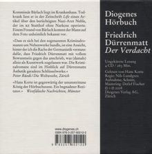 Friedrich Dürrenmatt: Der Verdacht, 4 CDs