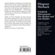 Friedrich Dürrenmatt: Der Richter und sein Henker, 3 CDs