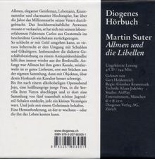 Martin Suter: Allmen und die Libellen, 4 CDs