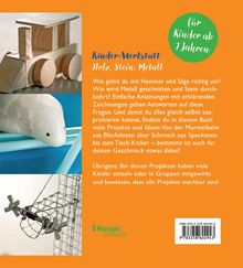 Eva Hauck: Kinder-Werkstatt Holz, Stein, Metall, Buch