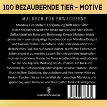 S&L Inspirations Lounge: Malbuch für Erwachsene 100 bezaubernde Tier-Motive - Ausmalen Entspannen Antistress., Buch