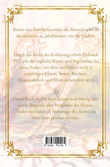 Fabrice Rebers: Eine kurze Geschichte der Tudors, Buch