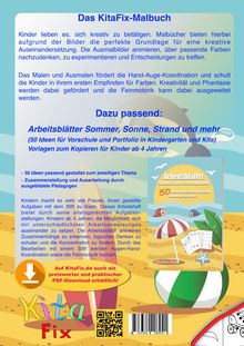 Sandra Plha: KitaFix Malbuch Sommer, Sonne, Strand und mehr, Buch