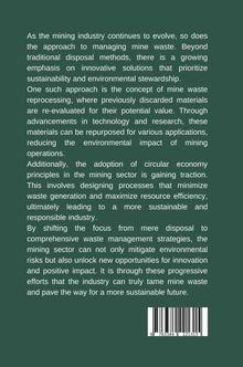 Sana: Taming Mine Waste: Beyond Disposal, Buch