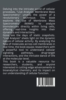 Nain: Live Analysis: Membrane Mass Spectrometry, Buch