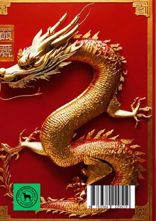 Willi Meinecke: Tagebuch /Notizbuch Chinesische Tierkreis Drache, Buch