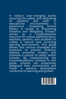 Furguson: Unpacking School Safety: A Guide to Preventing Violence and Mitigating Threats, Buch