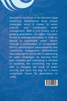 Shalini: Learning from the Brink: Water Scarcity and Sustainable Water Management in Stellenbosch, Buch