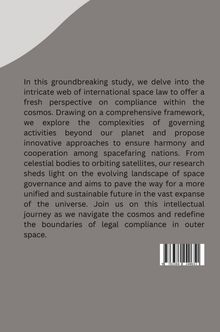 Nimra: Navigating the Cosmos: A New Framework for Assessing Compliance with International Space Law, Buch