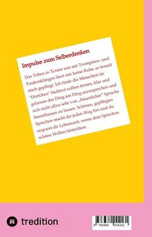 Johannes S. Huber: Impulse zum Selberdenken, Buch