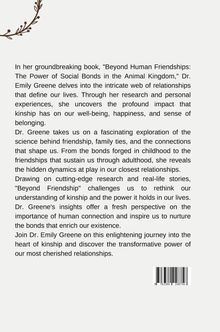 Molina: Beyond Human Friendships: The Power of Social Bonds in the Animal Kingdom, Buch