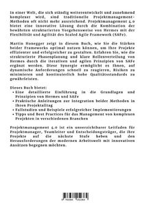 Martin Honegger: Projektmanagement 4.0, Buch