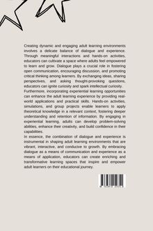 Sandeep: Dialogue and Experience: Shaping Adult Learning Environments, Buch