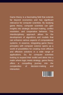 Ravie: : Beyond Economics: Game Theory for the Computer Scientist, Buch