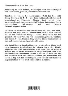 Xiuying Wang: Die wunderbare Welt des Tees, Buch