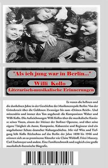 Willi und Marguerite Kollo: Vergangenes ist nicht vergessen, Buch