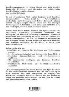 Martina Hoffmann: Konfliktmanagement für Scrum Master und Agile Coaches, Buch
