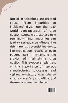 Maya: From Impurities to Incidents: Real-World Examples of Drug Quality Issues, Buch