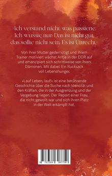 Suna Geiger: Lauf Leben, lauf!, Buch