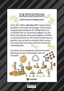 Wolfgang André: Craftbook - Archäologische Funde - Expediton - Ägypten - Anch - Rätselhafte Knifflige Aufgaben - Tolle Ausmalmotive, Buch