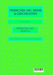 Dave Red: Tierisches Abc: Reime &amp; Geschichten, Buch