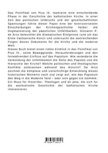 Giovanni P. de Arco: Der Papst der Unfehlbarkeit: Pius IX. und das Erste Vatikanische Konzil, Buch