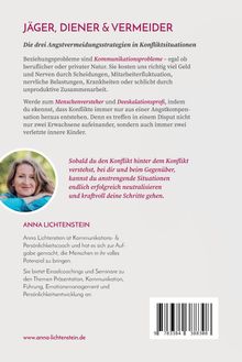 Anna Lichtenstein: Jäger, Diener und Vermeider, Buch