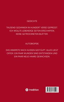 Katharina Kanzan: Autobiopsie, Buch