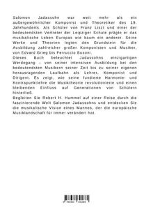 Robert H. Hummel: Vom Schüler Liszts zum Lehrer Europas: Salomon Jadassohns Weg, Buch