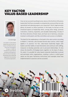 Ulrich Vogel: Key Factor Value-Based Leadership, Buch