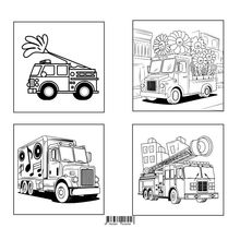 Joe Hammoud: Fun Trucks Coloring Book for Kids, Buch