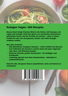 Manuel Nehm: Ketogen Vegan- 200 vegane, ketogene Rezepte., Buch