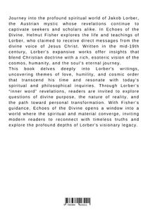 Helmut Fisher: Echoes of the Divine: Jakob Lorber¿s Spiritual Legacy, Buch