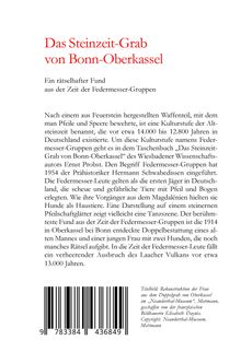 Ernst Probst: Das Steinzeit-Grab von Bonn-Oberkassel, Buch