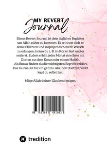 Tamara Kahl: My Revert-Journal, Buch