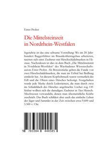 Ernst Probst: Die Mittelsteinzeit in Nordrhein-Westfalen, Buch