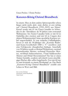 Ernst Probst: Kanutenkönig Christel Brandbeck, Buch