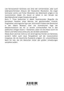 Boris F. Titow: Kamenew: Die Stimme der Russischen Revolution, Buch