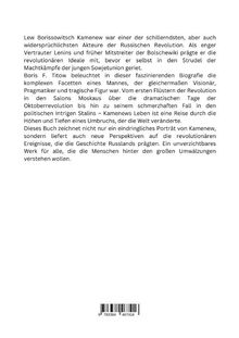 Boris F. Titow: Kamenew: Die Stimme der Russischen Revolution, Buch