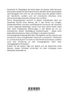 Petros Athanasopoulos: Konstantin XI. und das Ende Byzanz', Buch