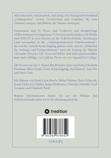 Ein Buch über Geschichten und Gedichte. Infos zu Autoren und Illustratoren sowie Kursen der Volkshochschule Altenburger Land.
