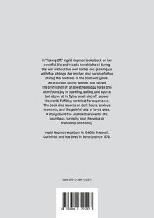 Text über Ingrid Hopmans Leben, Erfahrungen und Leidenschaften. ISBN: 978-3-384-72129-7. Enthält einen Barcode.
